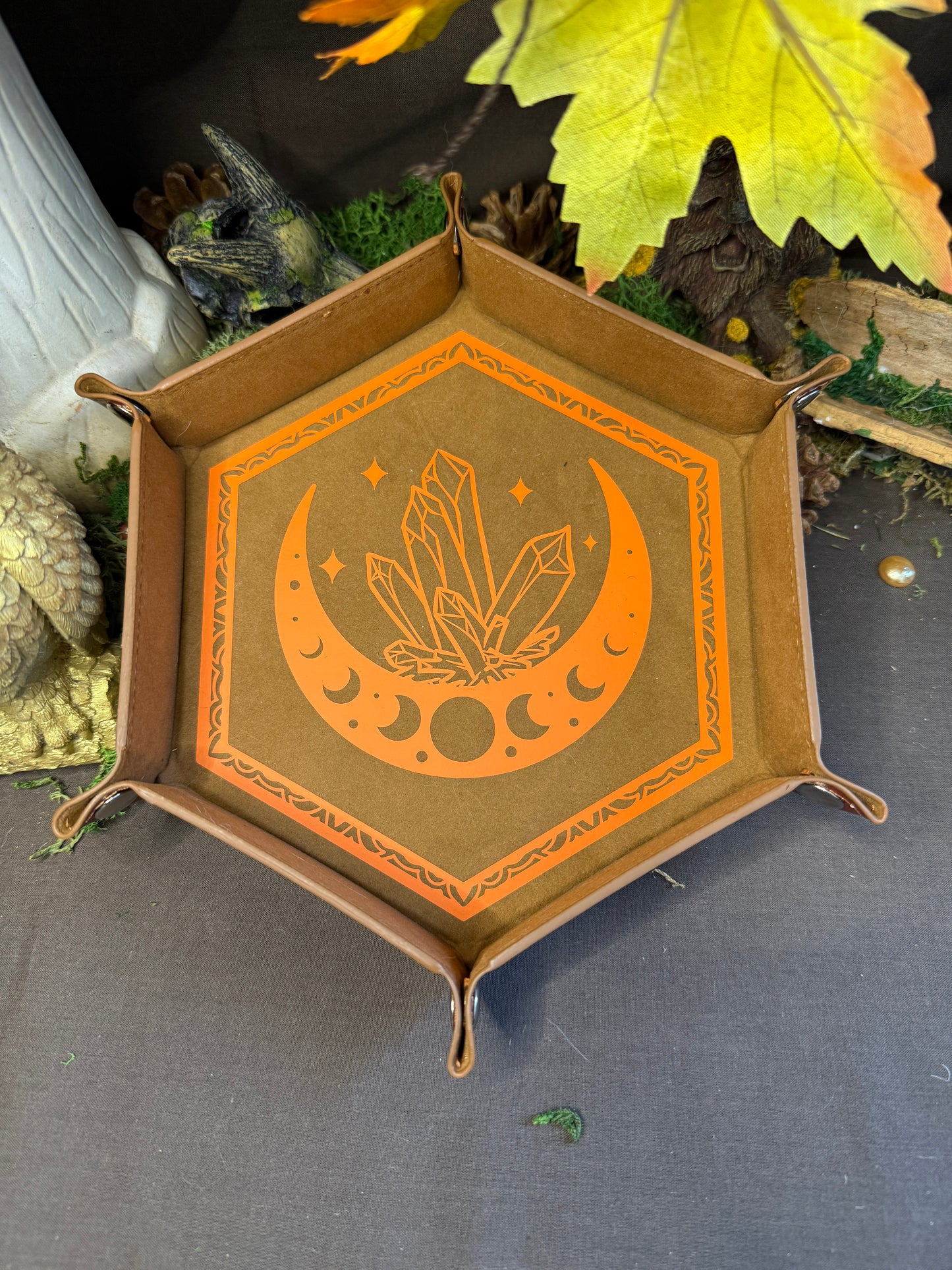 DiceTray - cristaux et lune