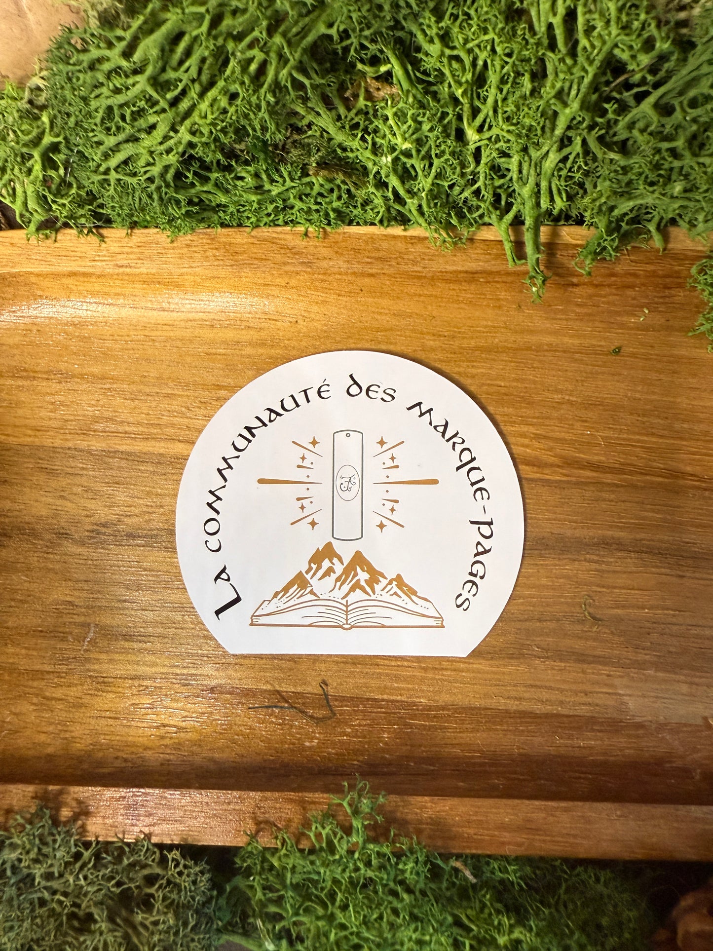 Stickers « la communauté des marques pages » - Fausthea