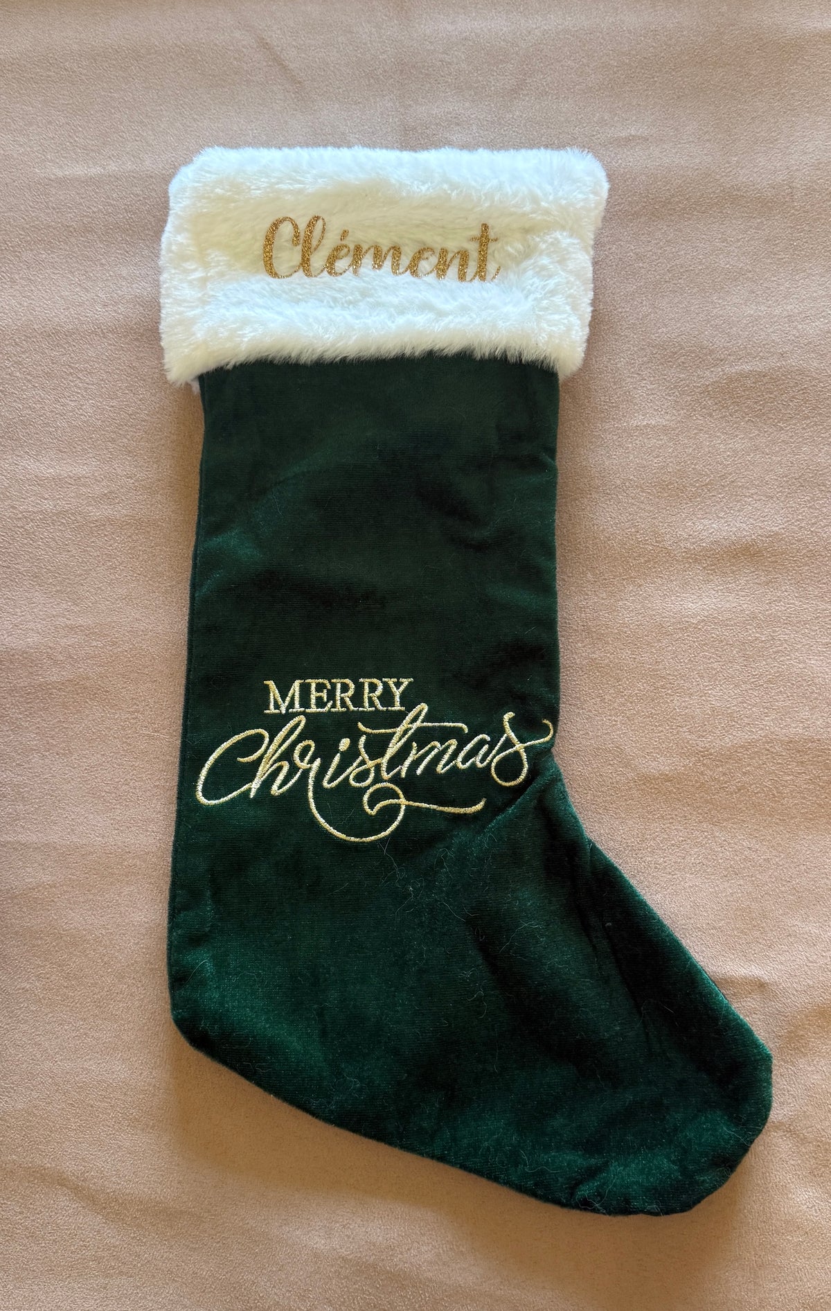 Chaussette de Noël personnalisée