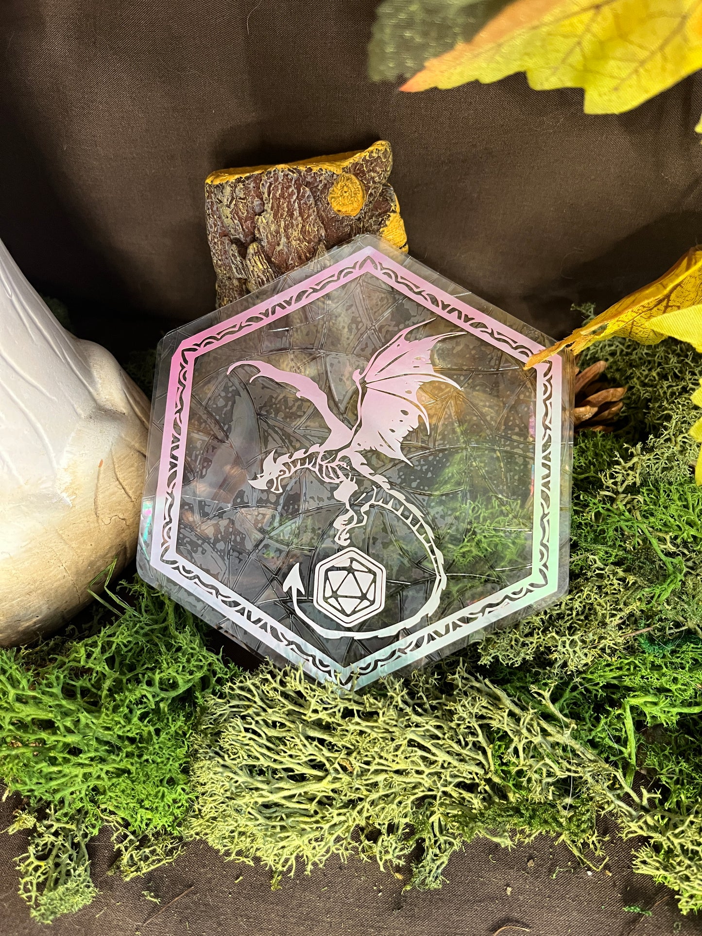 Suncatcher dragon + des