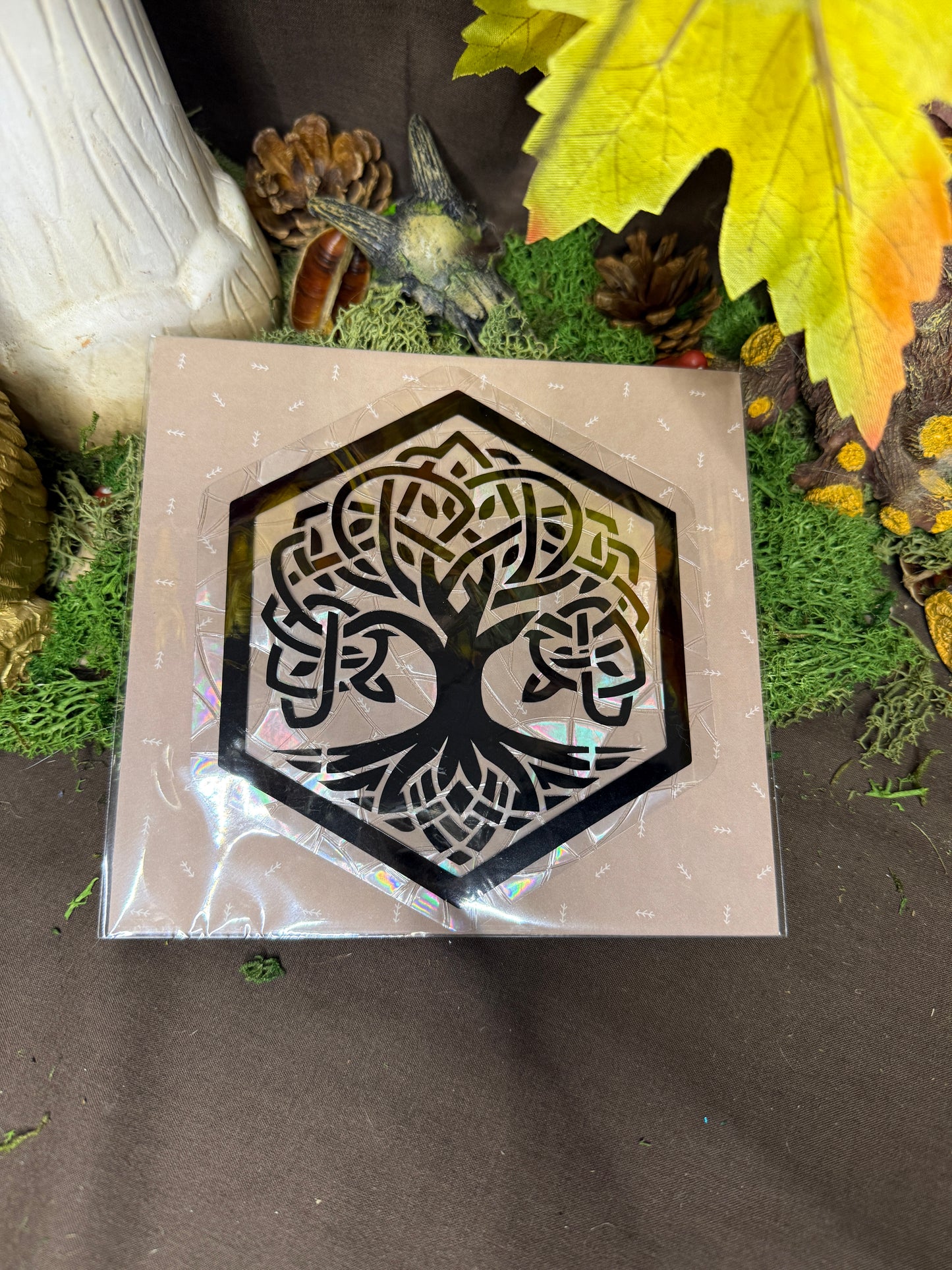Suncatcher Yggdrasil (arbre de vie)