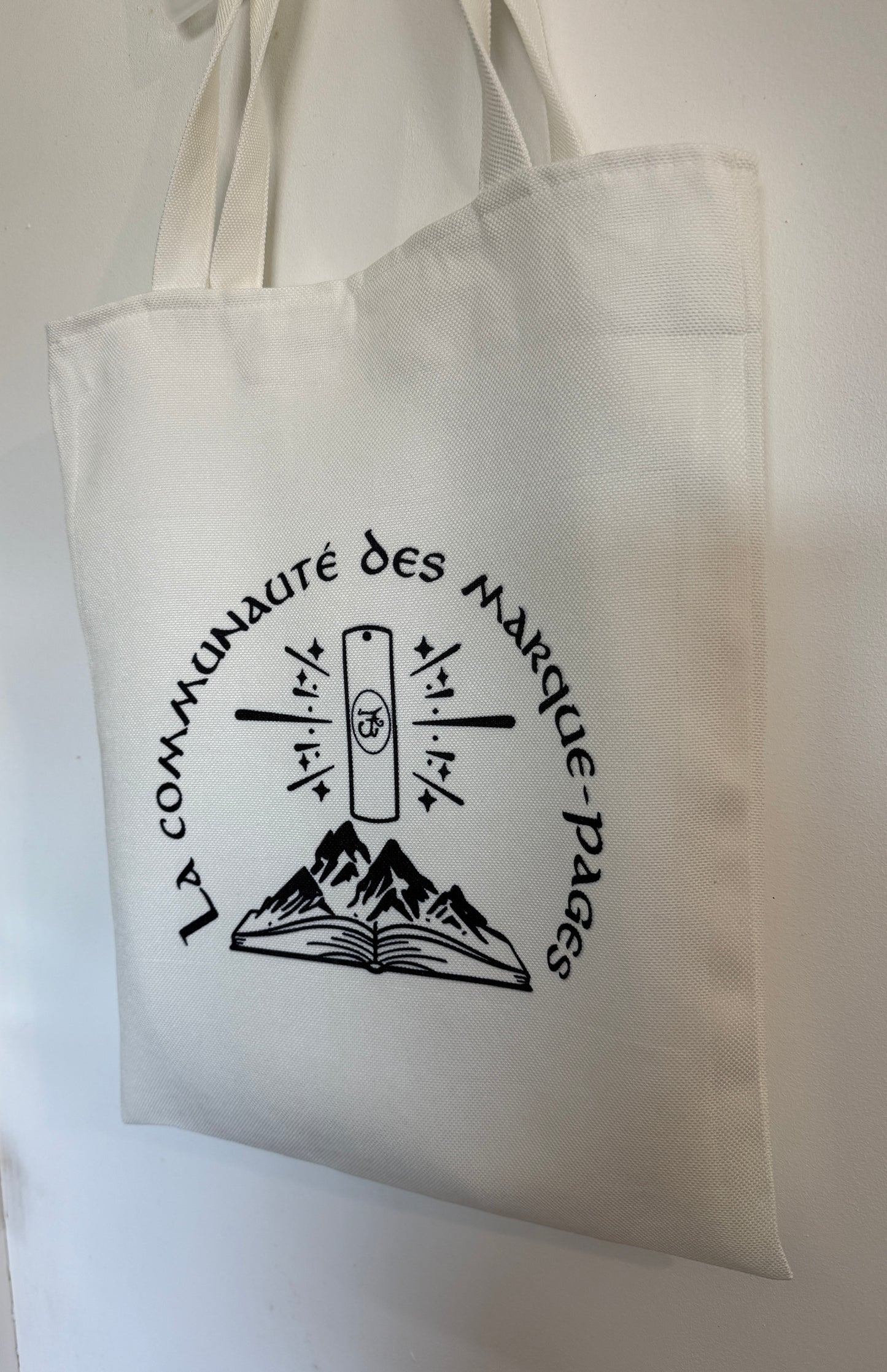 Totebag « La communauté des marques pages » - Fausthea