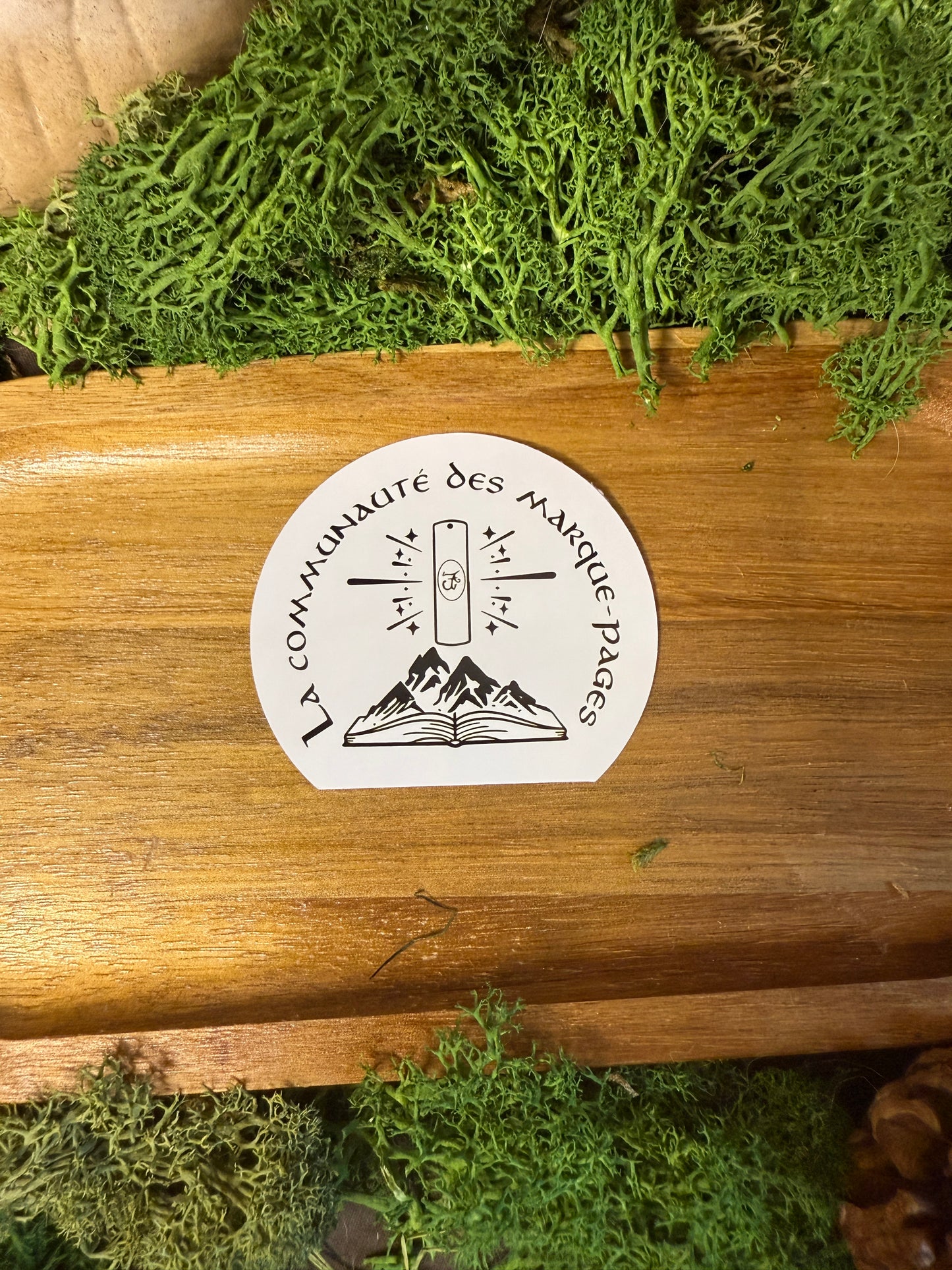 Stickers « la communauté des marques pages » - Fausthea