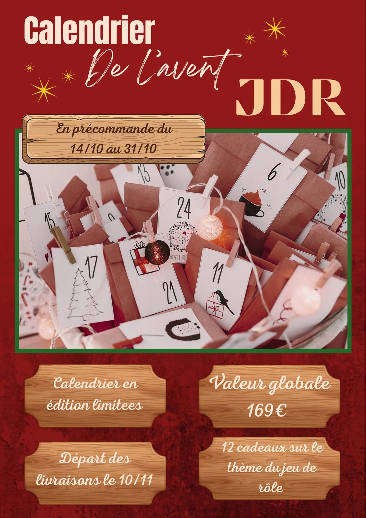 Calendrier de l’avent - JDR
