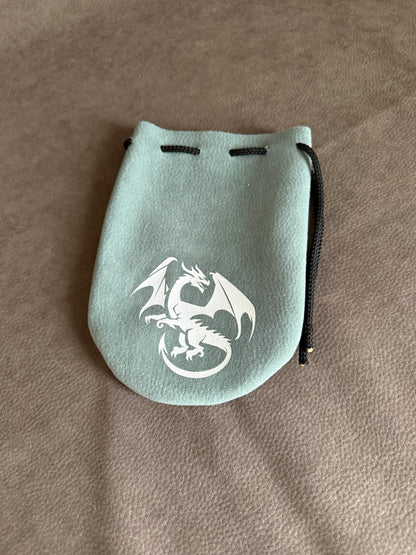 Pochons à dés dragon