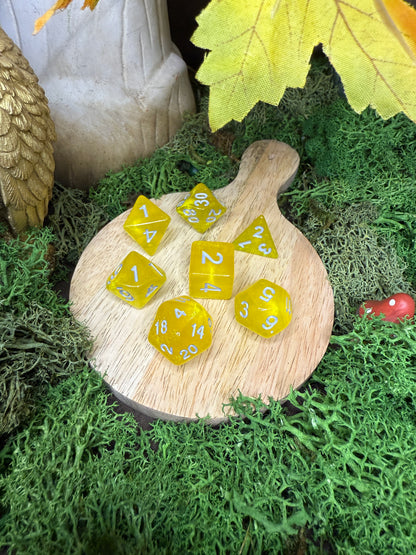 Set de dés brillants