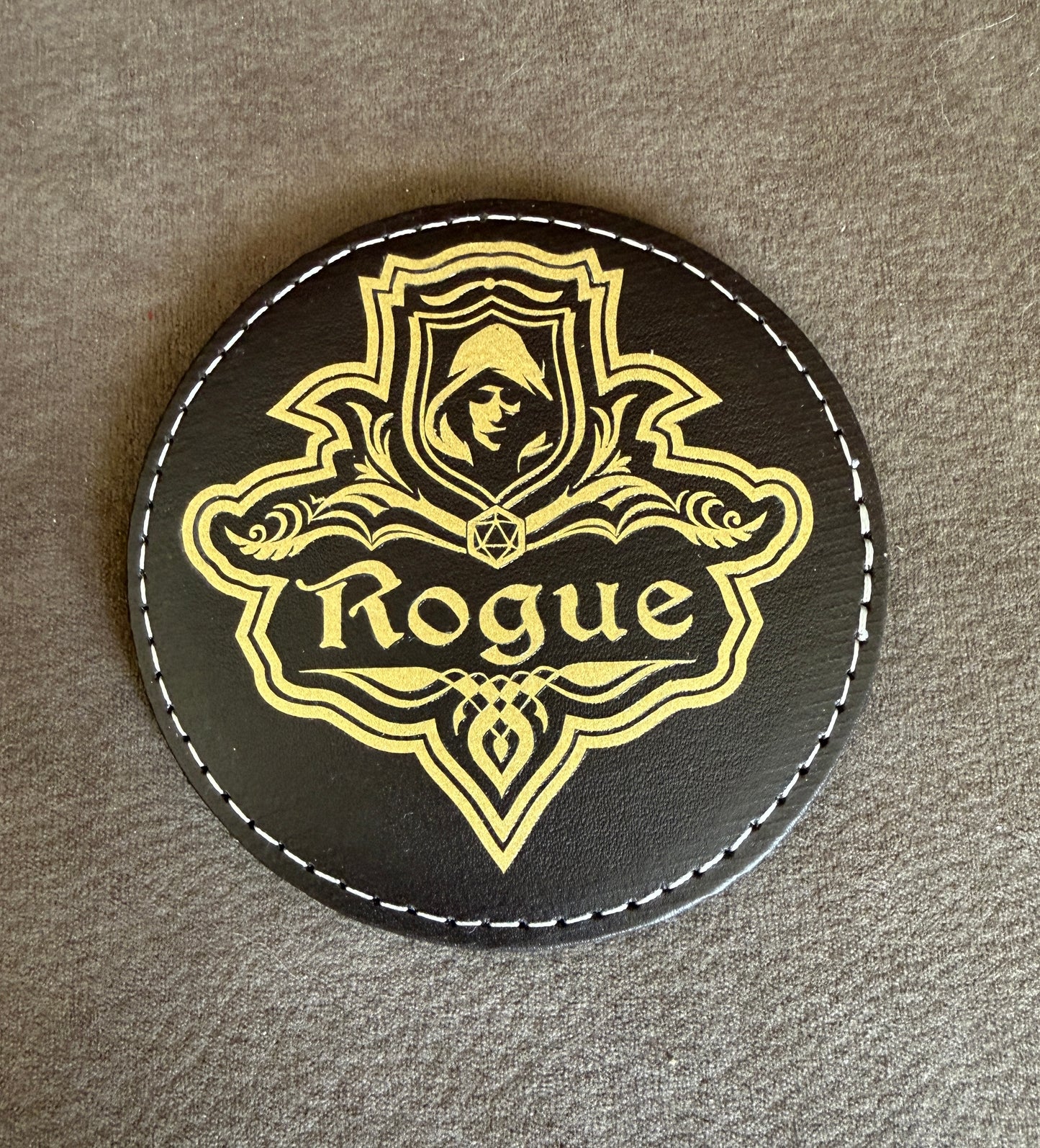 Sous verres en similicuir Classe de JDR