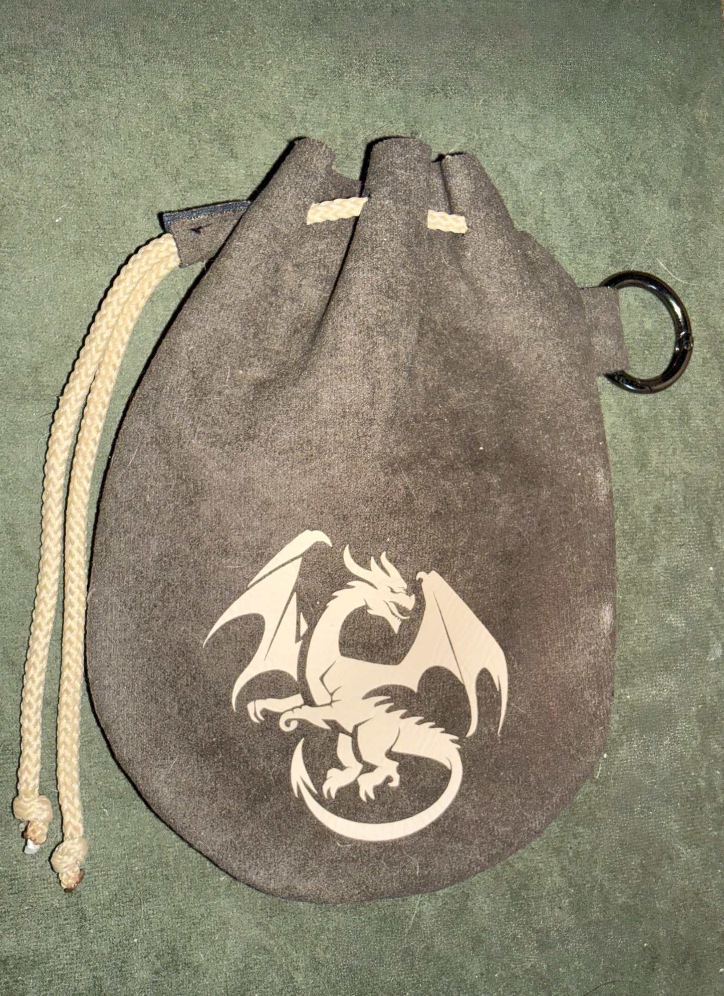 Pochons à dés dragon