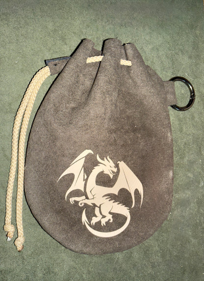 Pochons à dés dragon