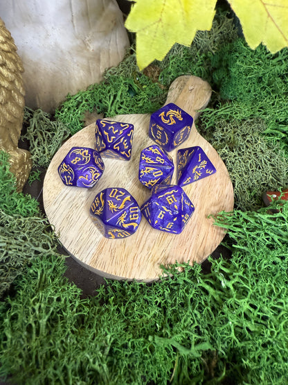 Set de dés dragon