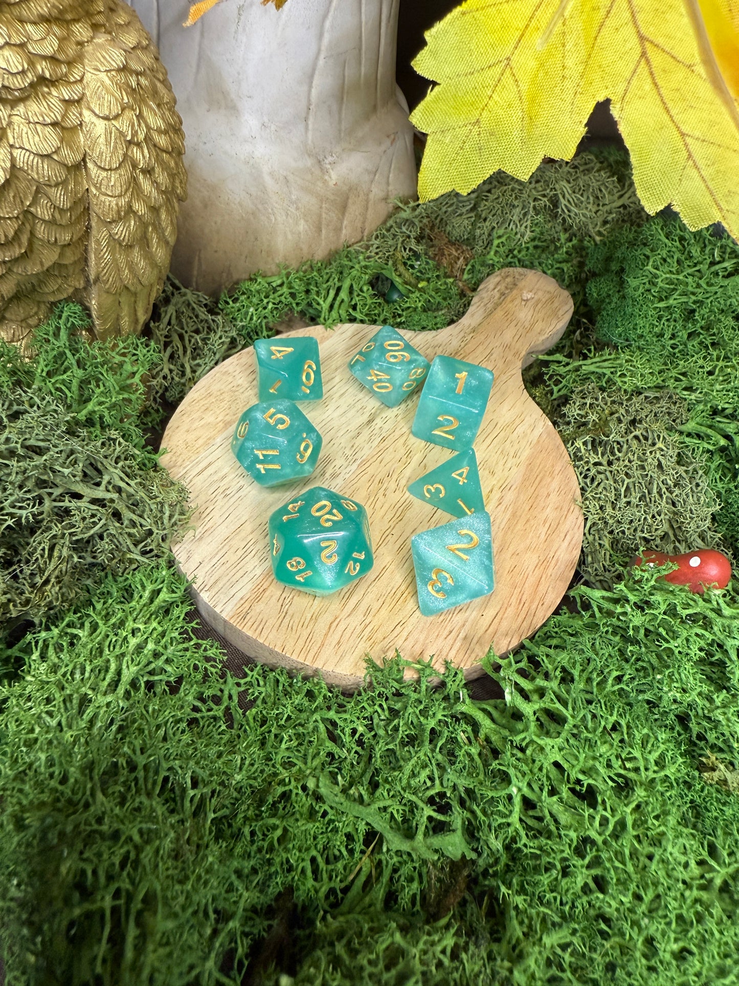 Set de dés brillants