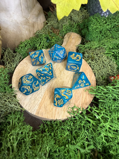 Set de dés dragon