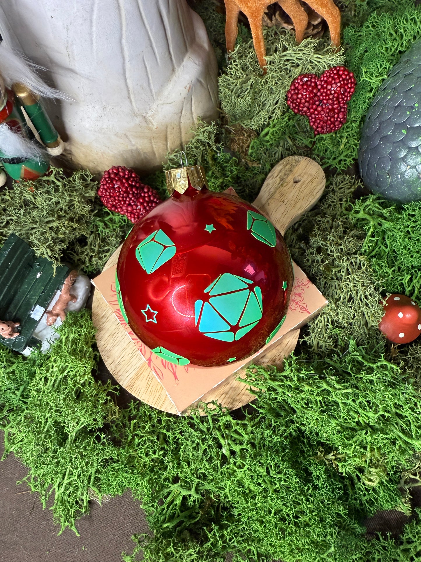 Boule de Noël « dés de JDR »