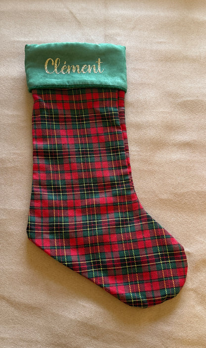 Chaussette de Noël personnalisée