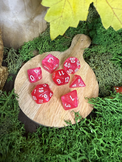 Set de dés brillants