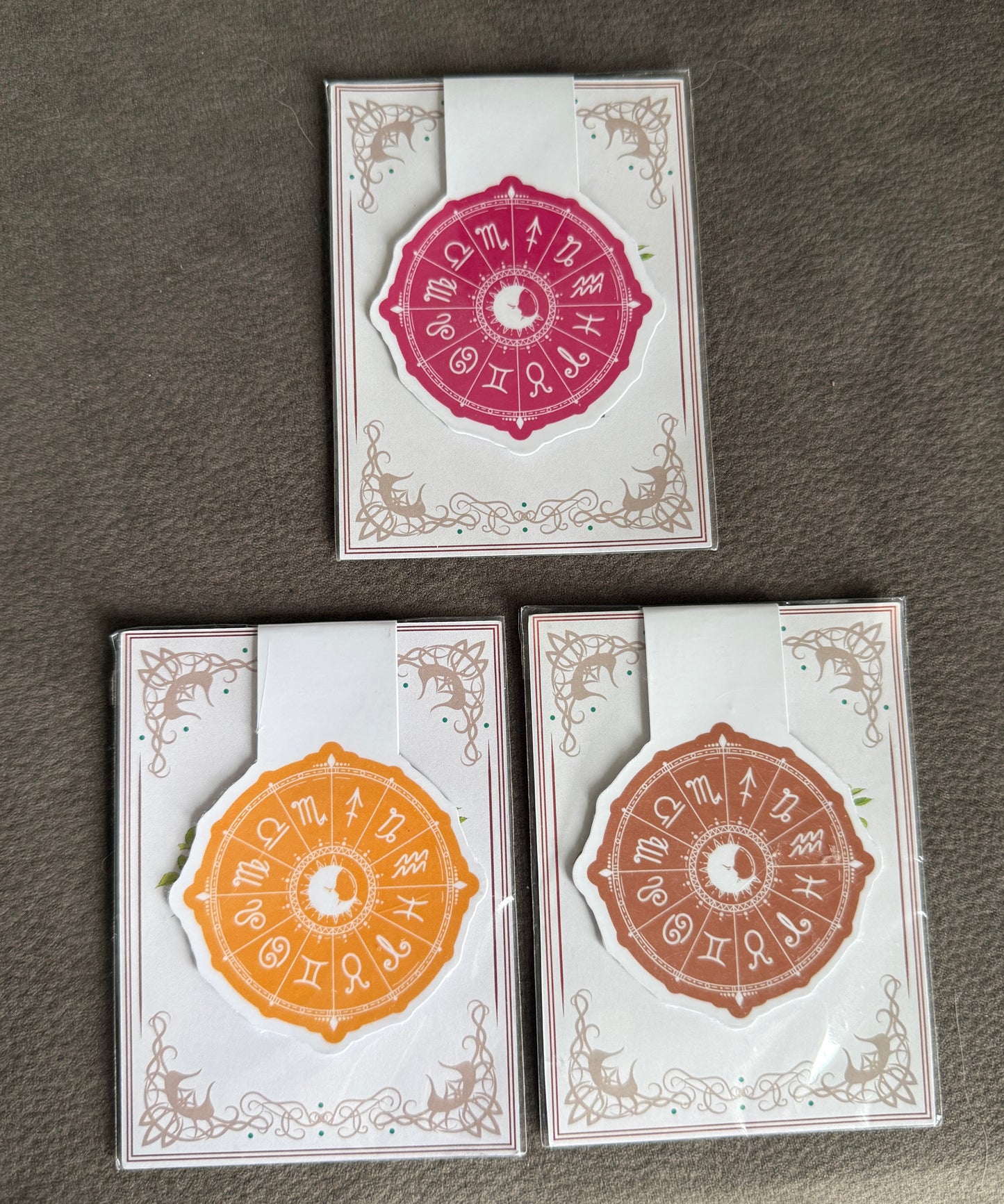 Marque pages magnétiques Zodiac