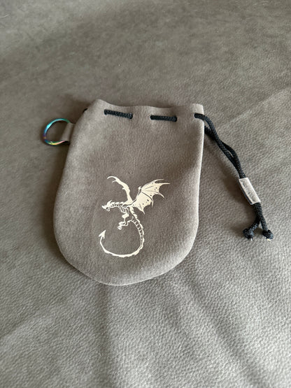 Pochons à dés dragon