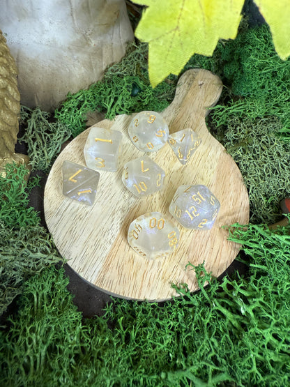 Set de dés brillants