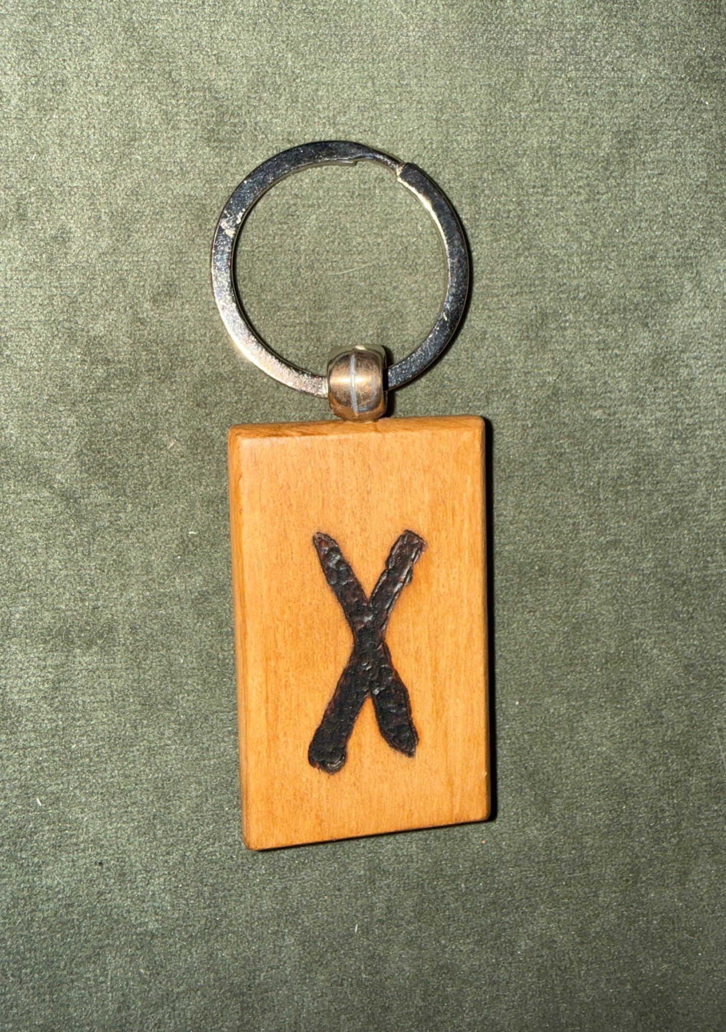 Porte-clés Runes Futhark - Pyrogravés