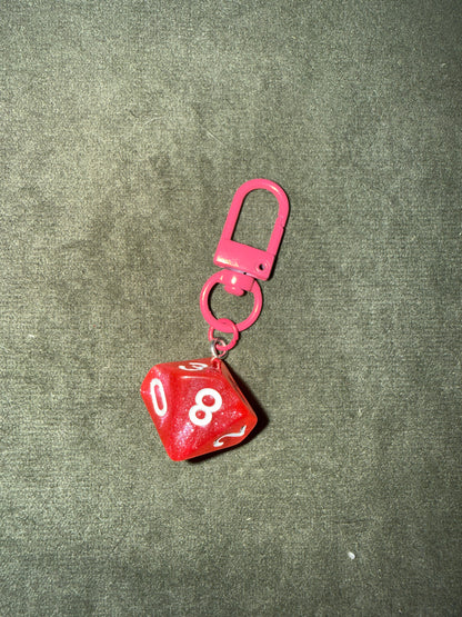 Porte-clés JDR - D10