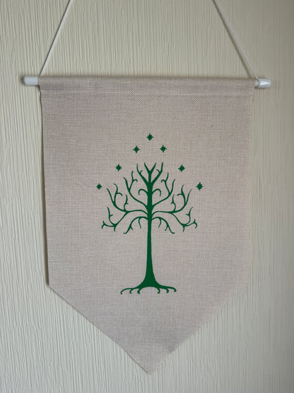 Grand fanion Arbre du Gondor