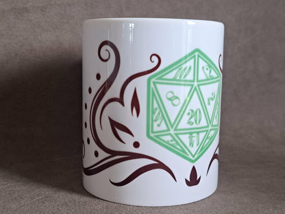 Mug D20 motif DÉFAUT