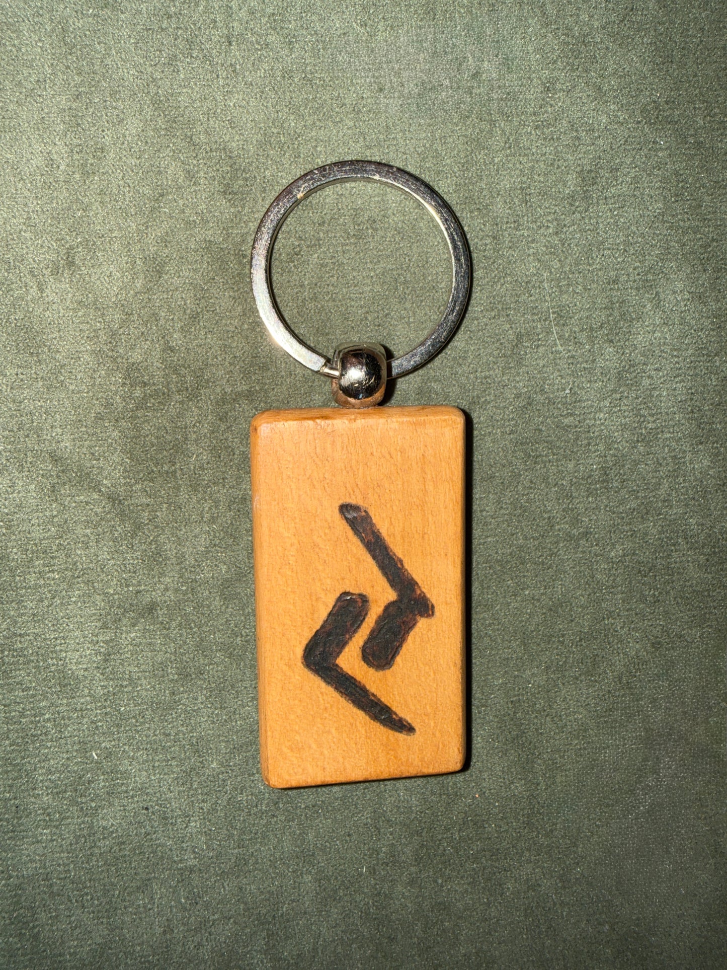 Porte-clés Runes Futhark - Pyrogravés