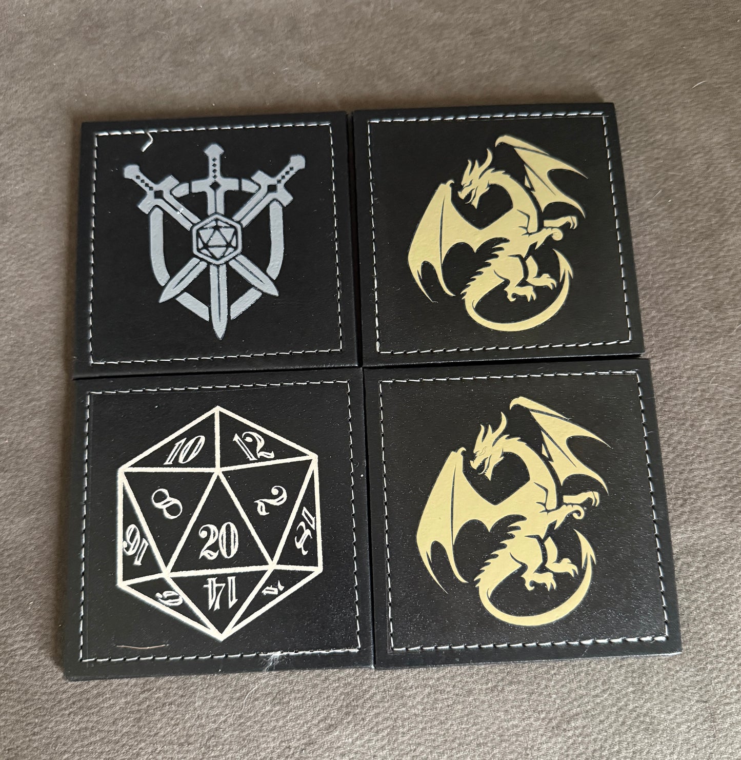 Sous verres motifs