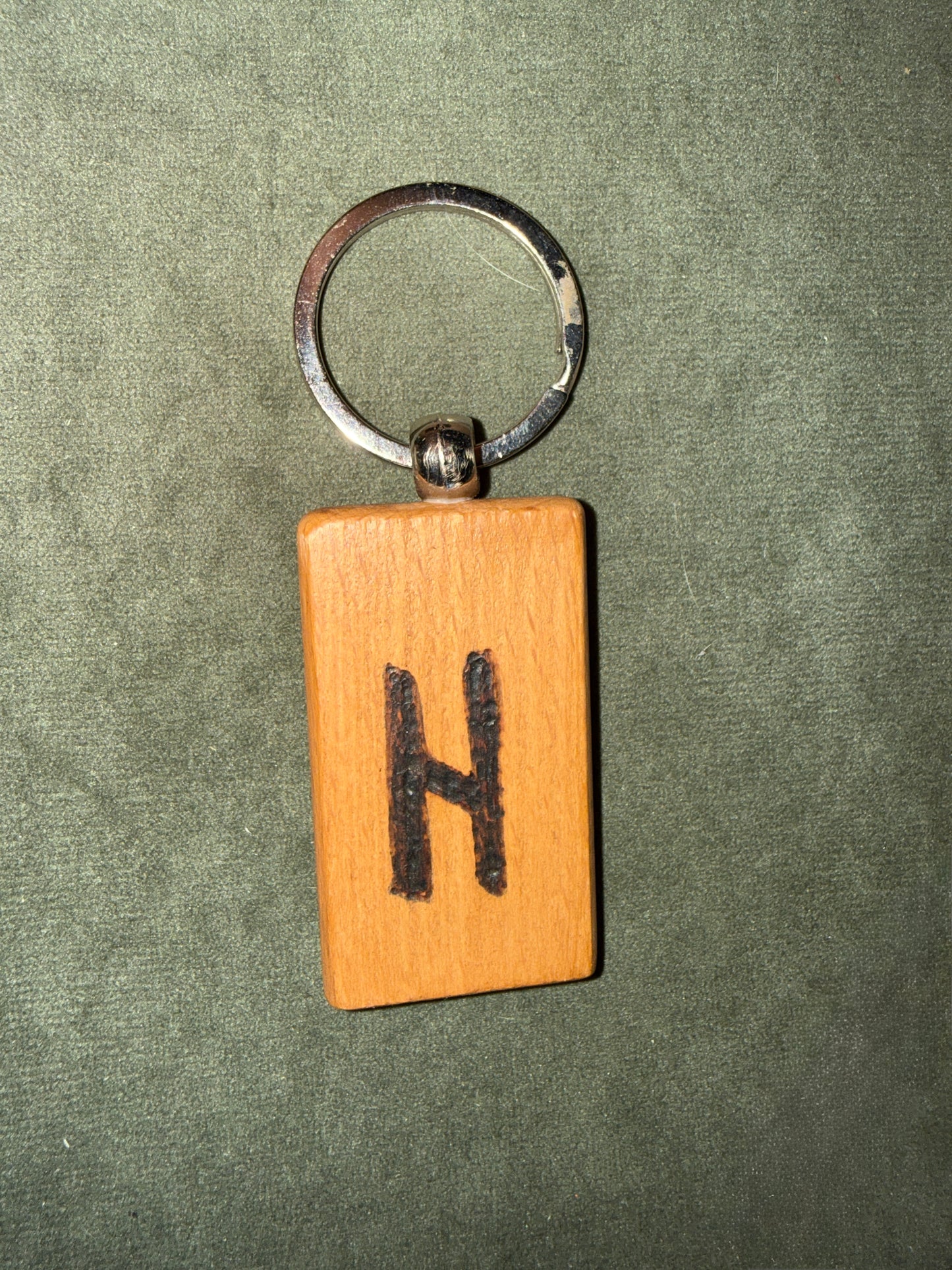 Porte-clés Runes Futhark - Pyrogravés