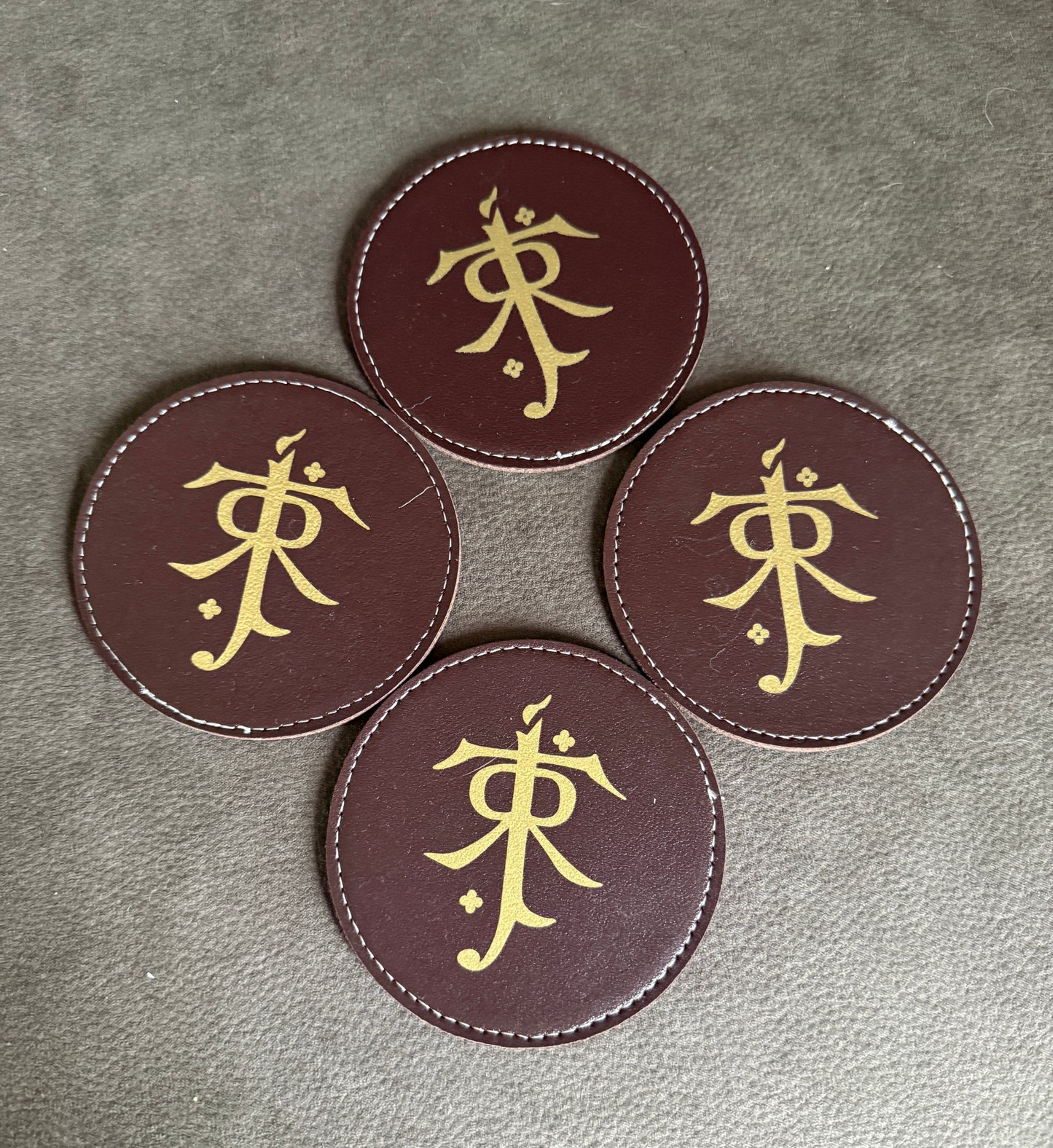Sous-verres Monogramme JRR Tolkien
