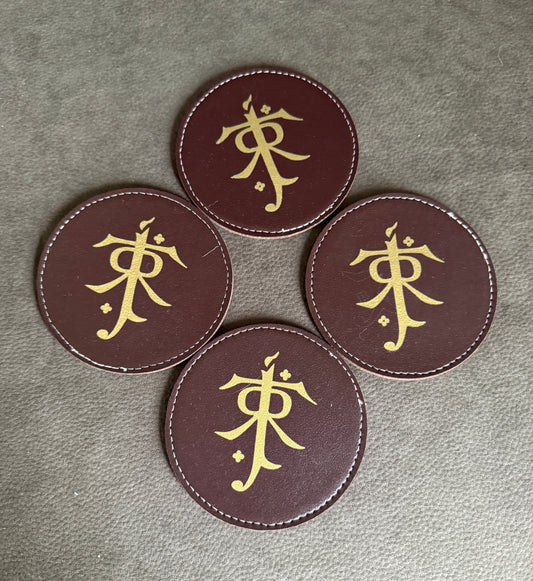Sous-verres Monogramme JRR Tolkien