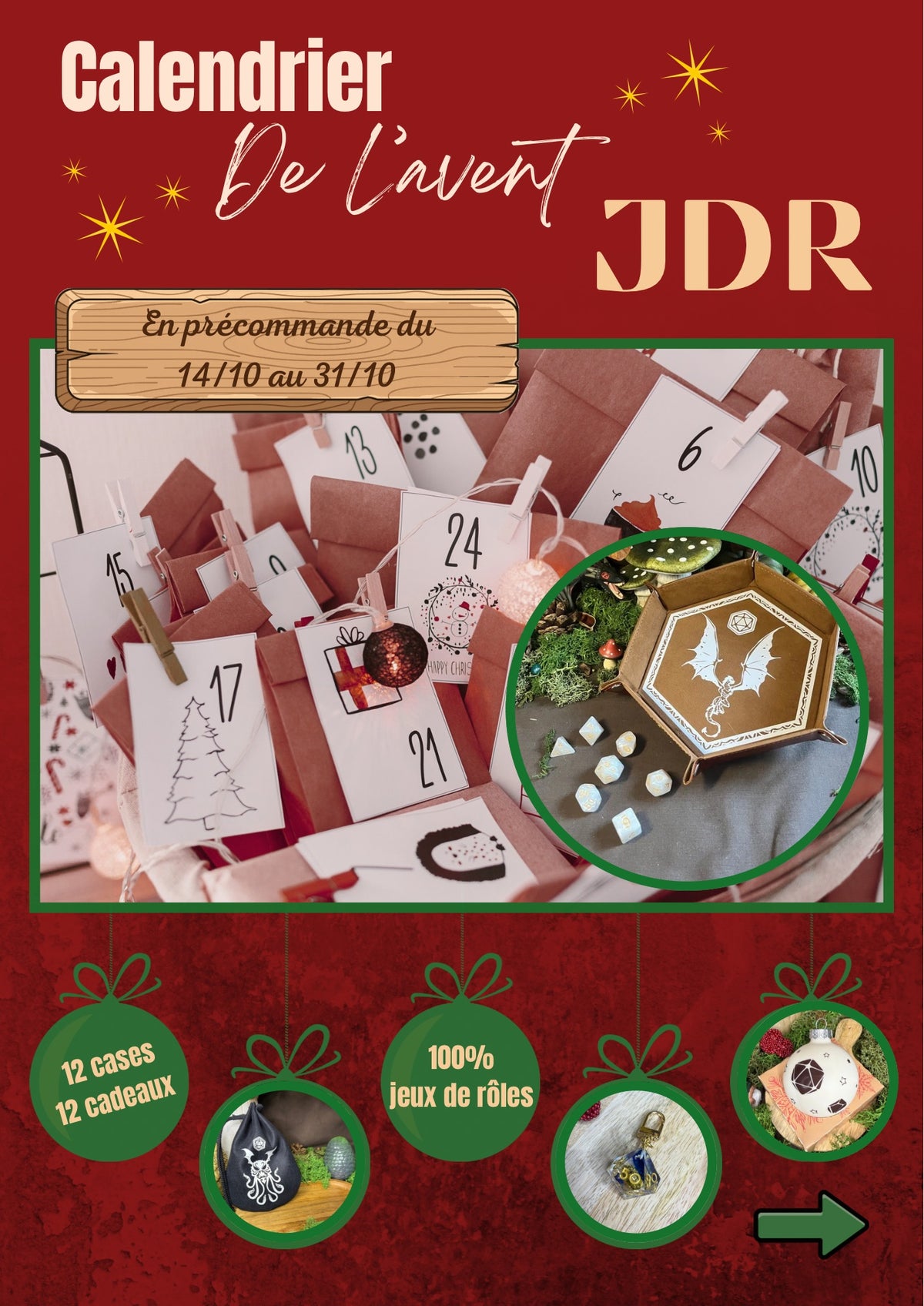 Calendrier de l’avent - JDR