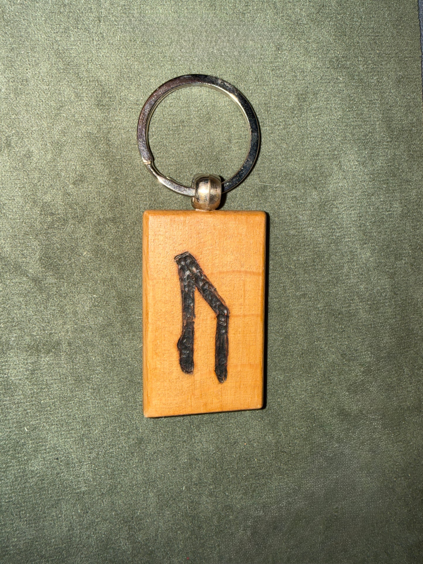 Porte-clés Runes Futhark - Pyrogravés