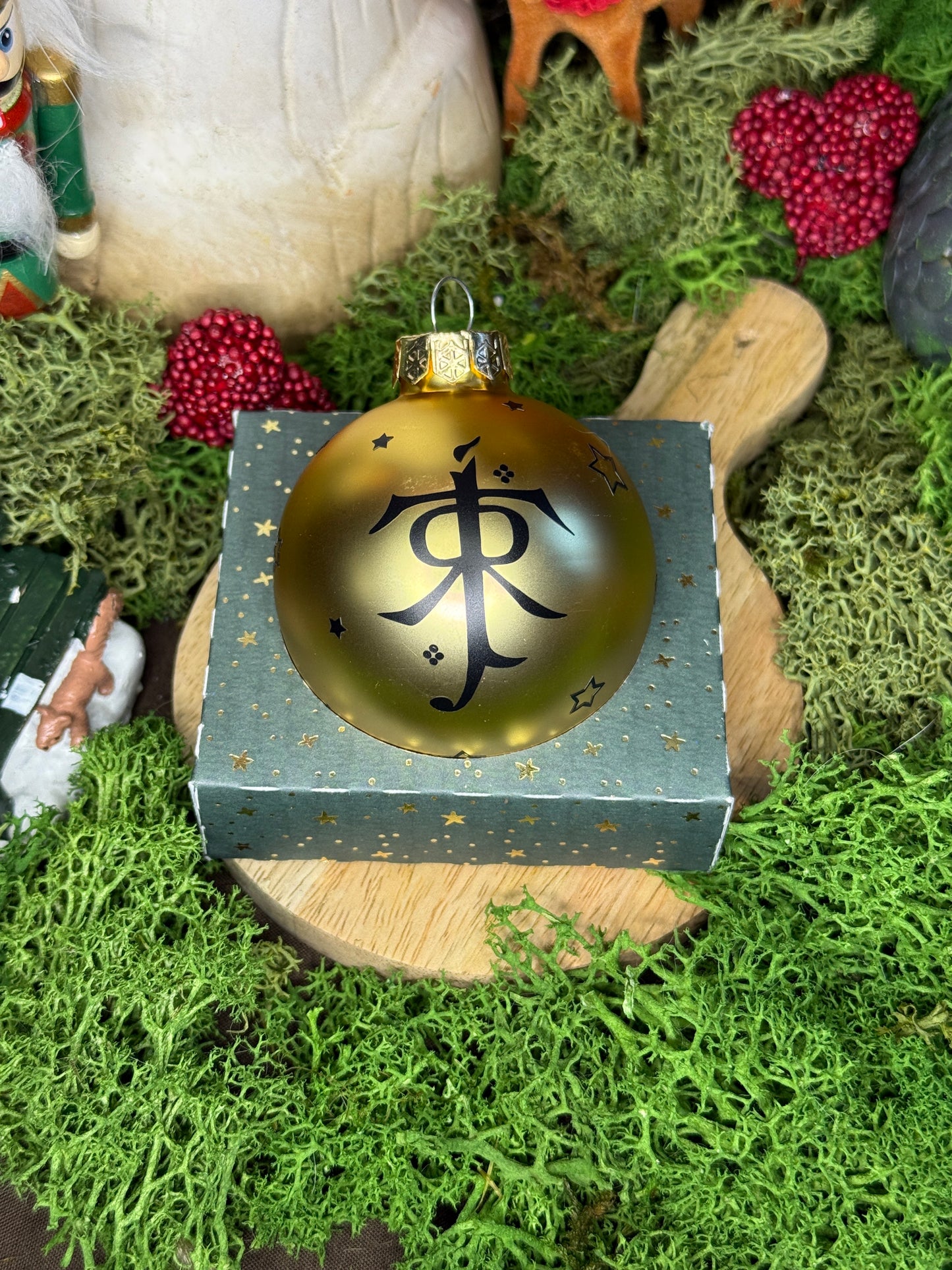 Boule de noël Monogramme JRR Tolkien